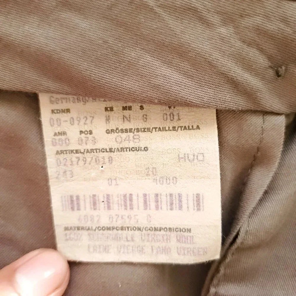 Boss Hugo Boss Wool Dress Pants Men's 32US (Euro Size 48) Black Trousers Pockets - Picture 7 of 11